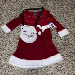 Pink Violet Christmas Dress